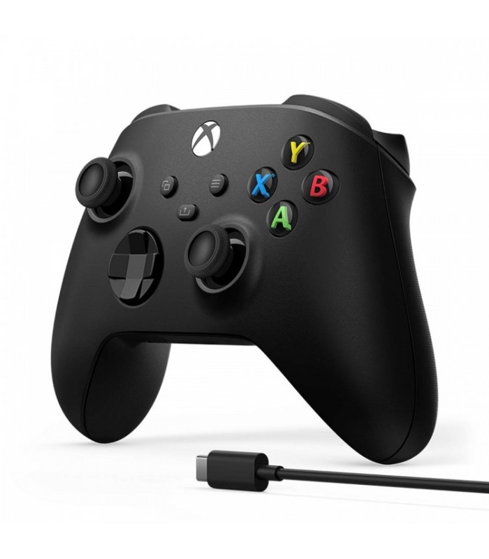 کنترلر ایکس باکس رنگ مشکی | Xbox Controller Carbon Black - به همراه کابل USB-C