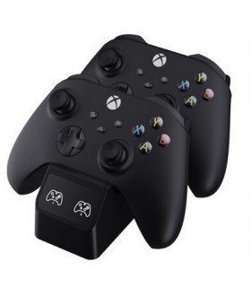 پایه شارژر و باتری شارژی ایکس باکس اسپارک فاکس مشکی مدل Sparkfox Dual Controller Charge Station for XBox-Series S/X