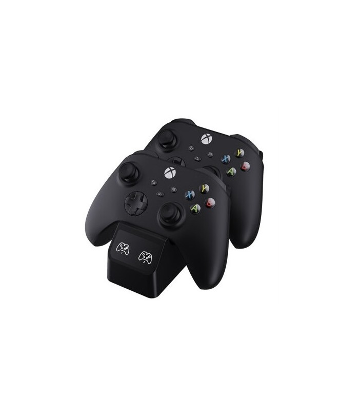 پایه شارژر و باتری شارژی ایکس باکس اسپارک فاکس مشکی مدل Sparkfox Dual Controller Charge Station for XBox-Series S/X
