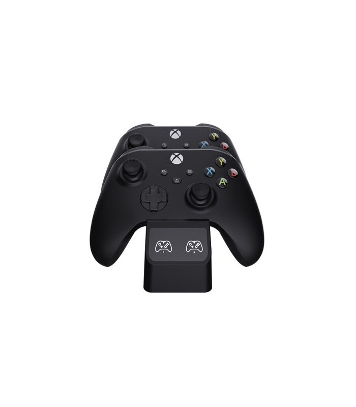 پایه شارژر و باتری شارژی ایکس باکس اسپارک فاکس مشکی مدل Sparkfox Dual Controller Charge Station for XBox-Series S/X