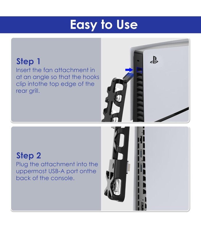 فن خنک کننده Dobe برای PS5 Slim