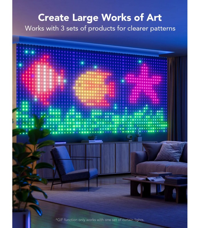 نور پردهای گووی | Govee Curtain Lights