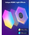 پنل نوری شش‌ضلعی تخت هوشمند گووی | Govee Glide Hexa Light Panel