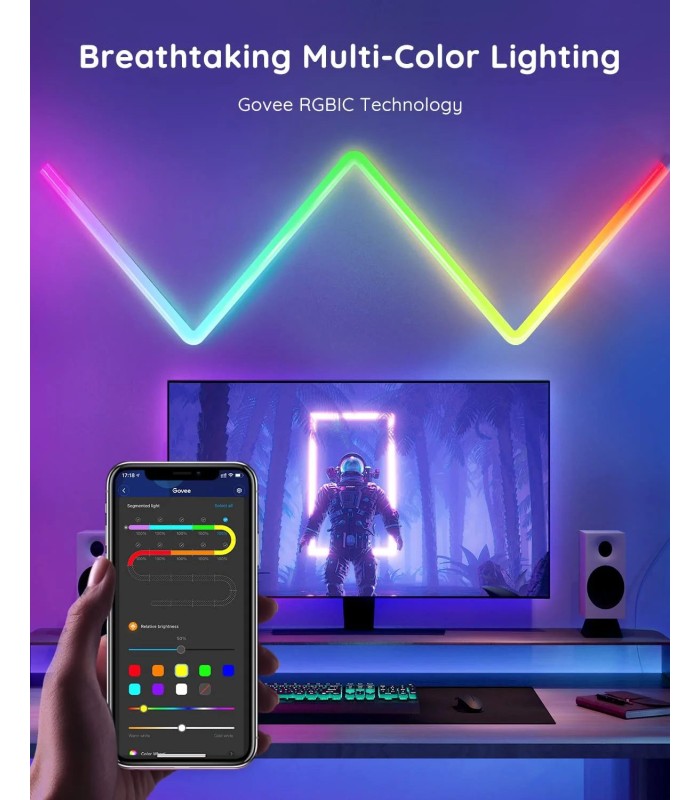 نور خطی دیواری گووی | Govee Glide Wall Light