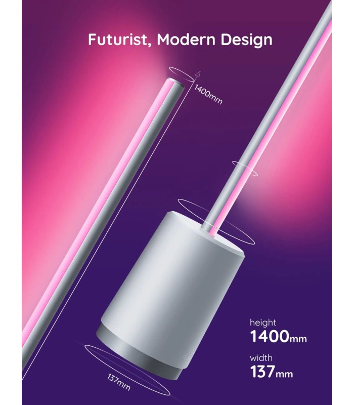 لامپ ایستاده گووی | Govee Lyra RGBICWW Corner Floor Lamp