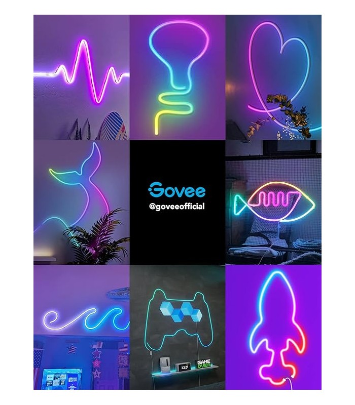 ریسه خطی نئونی گووی | Govee RGBIC LED Neon Rope Light