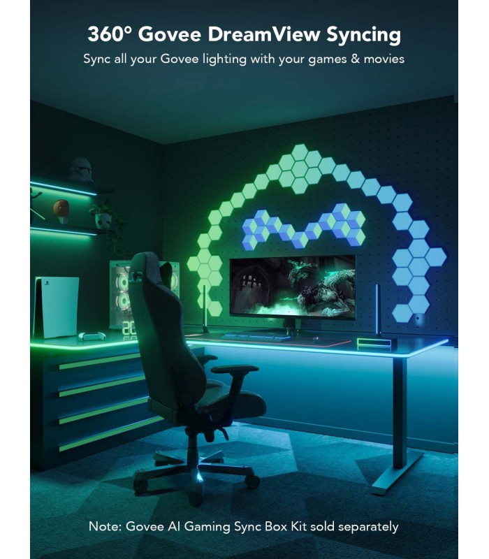 نور نئون طنابی برای میز گووی | Govee RGBIC LED Neon Rope Light for Desks