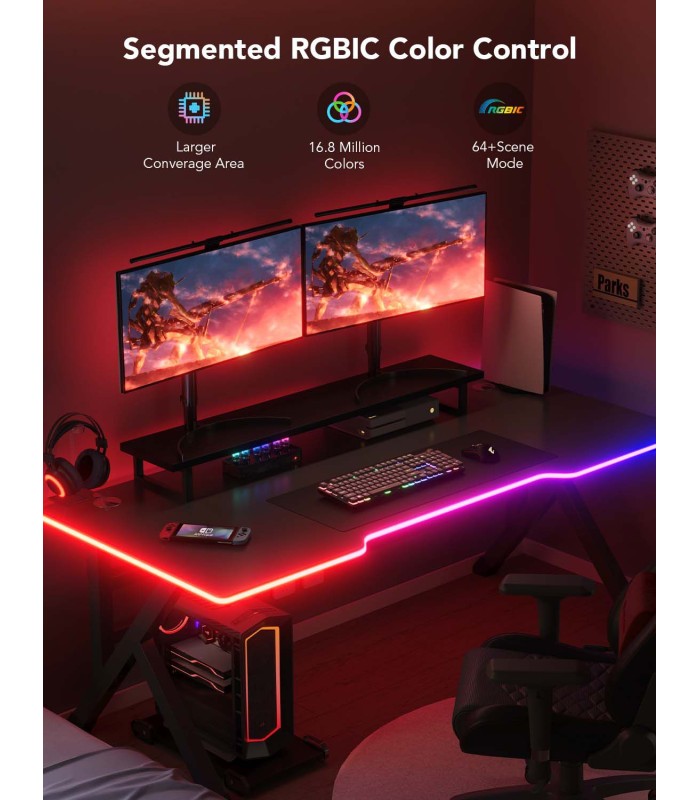 نور نئون طنابی برای میز گووی | Govee RGBIC LED Neon Rope Light for Desks