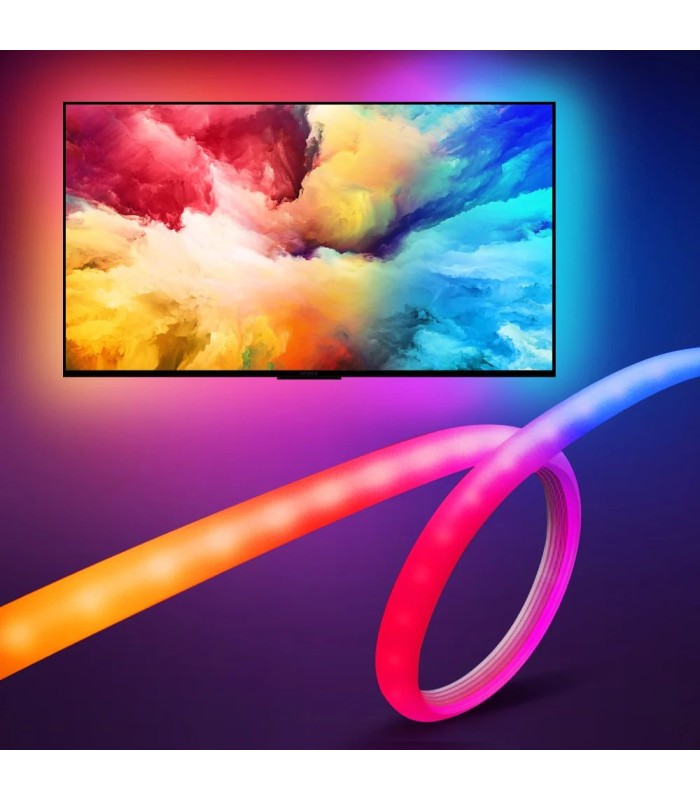 نور پشت تلوزیون گووی |Govee RGBIC Neon TV Backlight
