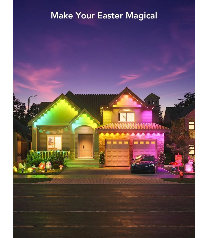 نور فضای‌ باز گووی (۱۵ متر) | (50ft) Govee RGBIC Permanent Outdoor Lights