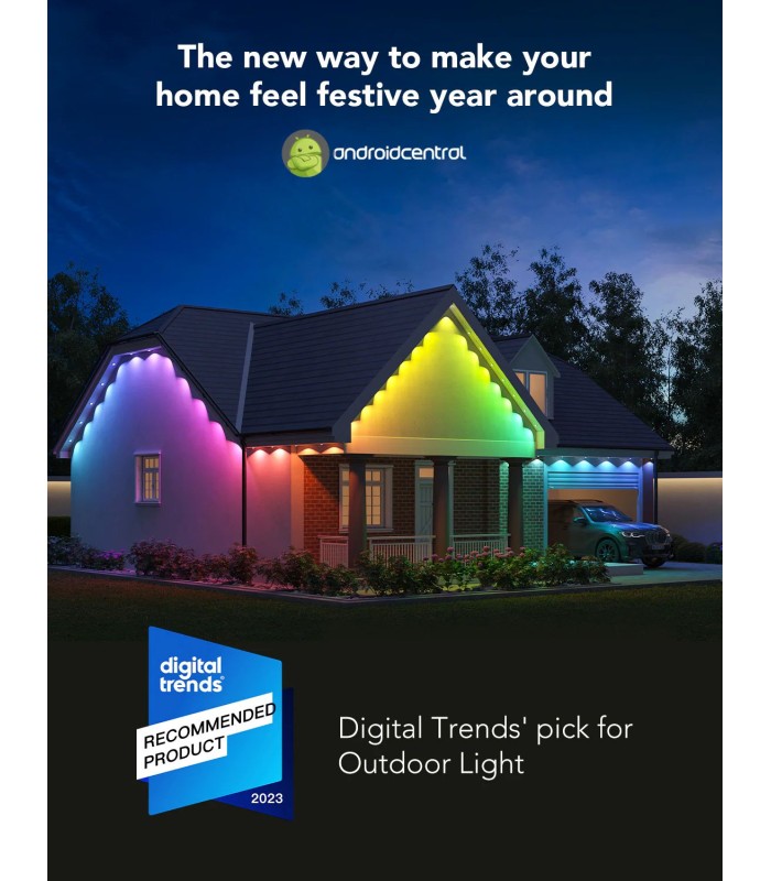 نور فضای‌ باز گووی (۱۵ متر) | (50ft) Govee RGBIC Permanent Outdoor Lights