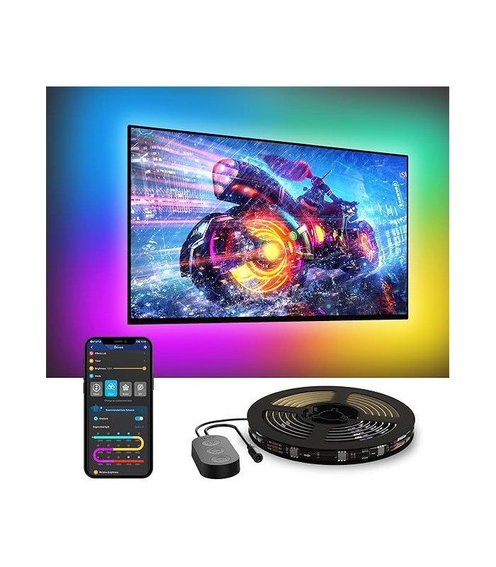 نور پشت تلوزیون گووی (۵۵ تا ۶۵ اینچ) |Govee RGBIC TV Backlight (55-65 inch)