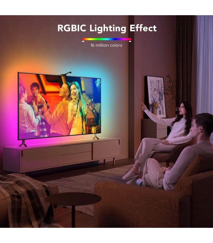نور پشت تلوزیون گووی (۷۵تا ۸۵ اینچ) |Govee RGBIC TV Backlight (75-85 inch)