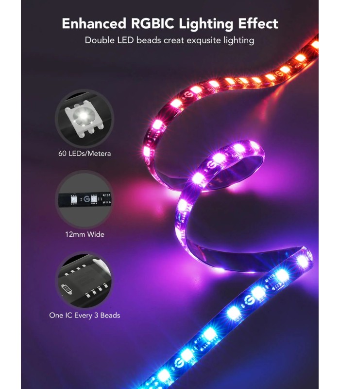 نور پشت تلوزیون گووی (۵۵ تا ۶۵ اینچ) |Govee TV Backlight T2 (55-65 inch)