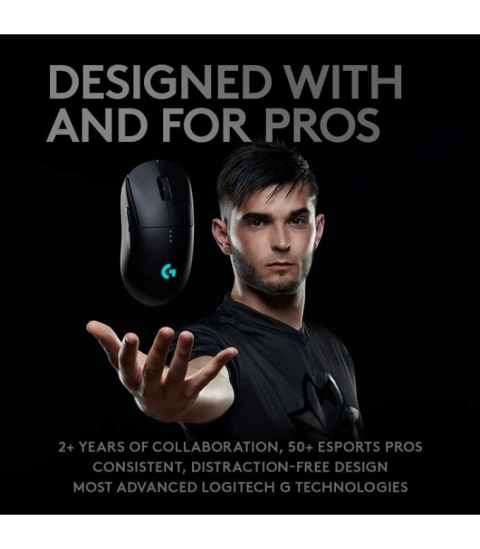 موس بی‌سیم لاجیتک مدل Logitech G Pro