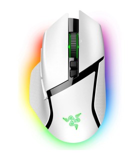 موس بی‌سیم ریزر مدل Razer Basilisk v3 Pro | رنگ سفید