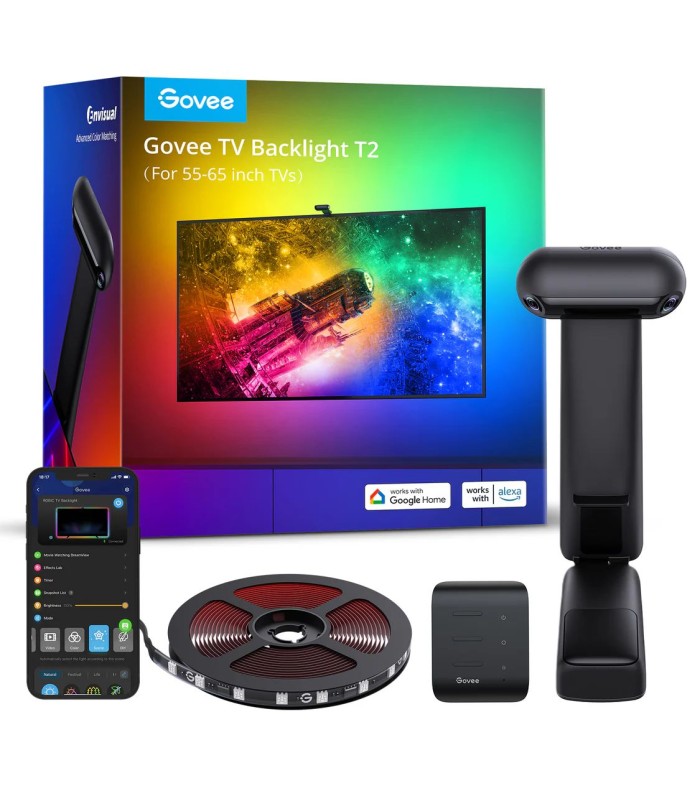 نور پشت تلوزیون گووی (۵۵ تا ۶۵ اینچ) |Govee TV Backlight T2 (55-65 inch)