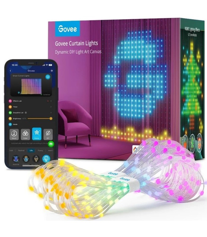 نور پردهای گووی | Govee Curtain Lights