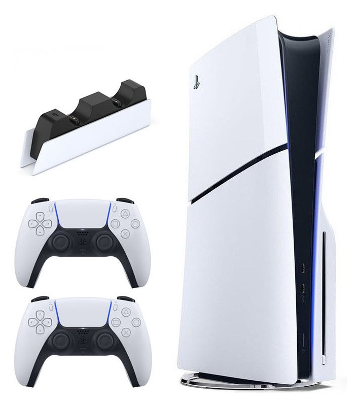 باندل کنسول بازی سونی مدل پلی استیشن ۵ اسلیم استاندارد