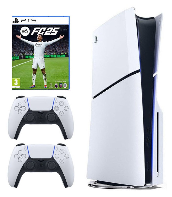 باندل کنسول بازی سونی مدل پلی استیشن ۵ اسلیم استاندارد + FC25
