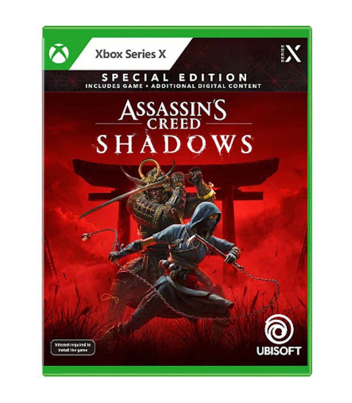 دیسک بازی Assassin's Creed Shadows مناسب برای Xbox Series X