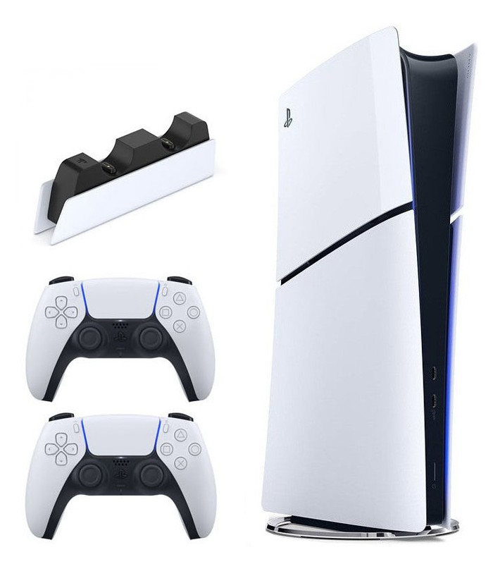 باندل کنسول بازی سونی مدل پلی استیشن ۵ اسلیم دیجیتال