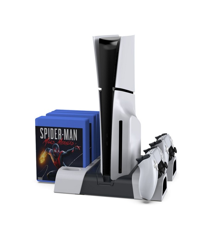 پایه شارژر و خنک‌کننده چند منظوره دابی برای پلی استیشن ۵ مدل Dobe TP5-3536B