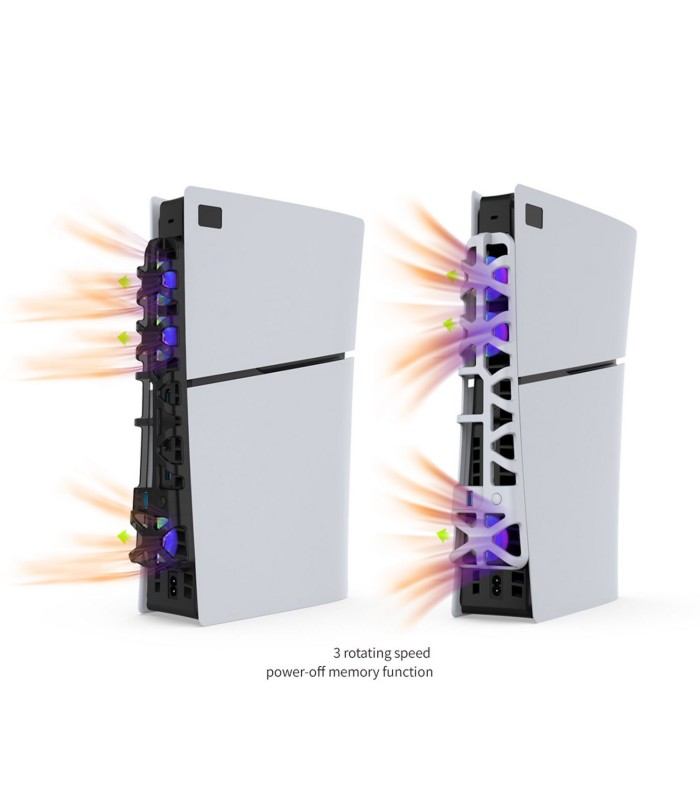 فن خنک کننده پلی استیشن ۵ اسلیم دابی مدل Dobe  TP5-3538S - رنگ سفید