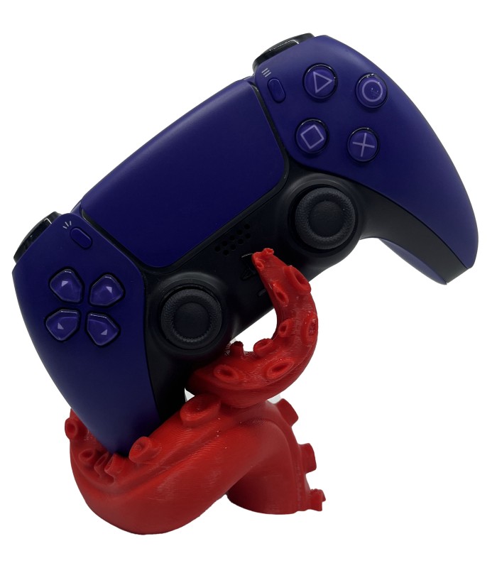 استند کنترلر دوال سنس طرح هشت پا قرمز