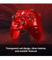 کنترلر ایکس باکس رنگ قرمز شفاف | Xbox Controller Pulse Cipher