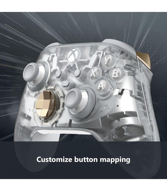 کنترلر ایکس باکس رنگ شفاف | Xbox Controller Ghost Cipher