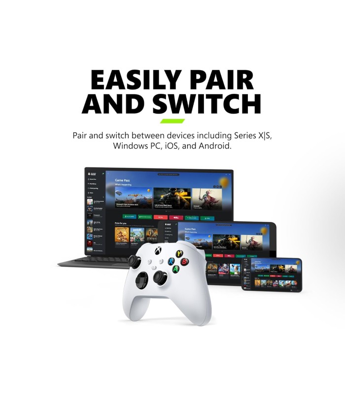 کنترلر ایکس باکس رنگ سفید | Xbox Controller Robot White