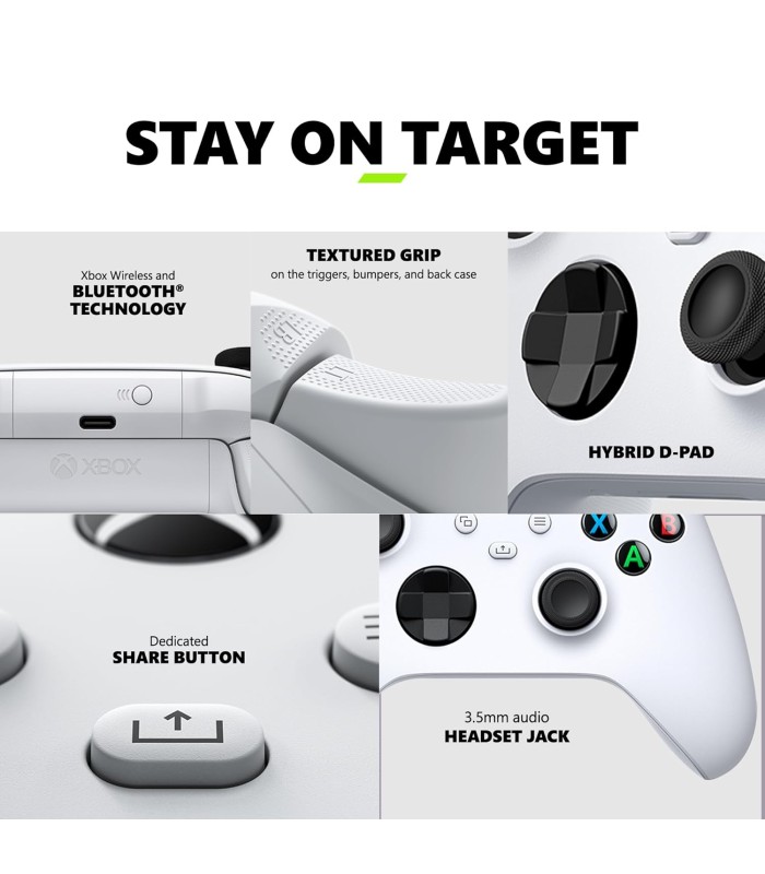 کنترلر ایکس باکس رنگ سفید | Xbox Controller Robot White