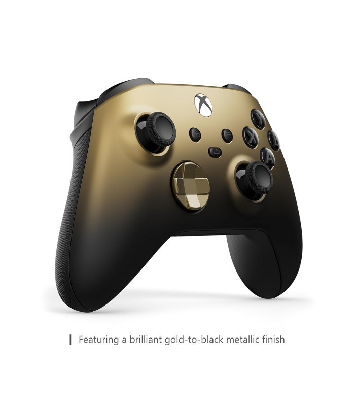کنترلر ایکس باکس رنگ طلایی مشکی | Xbox Controller Gold Shadow