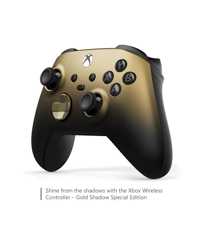 کنترلر ایکس باکس رنگ طلایی مشکی | Xbox Controller Gold Shadow