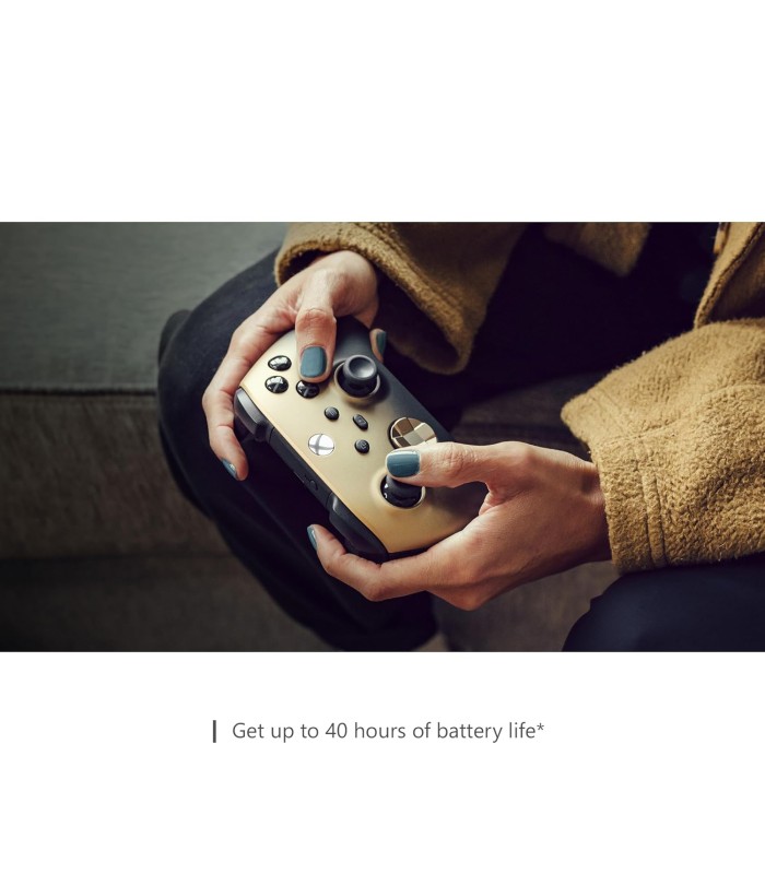 کنترلر ایکس باکس رنگ طلایی مشکی | Xbox Controller Gold Shadow