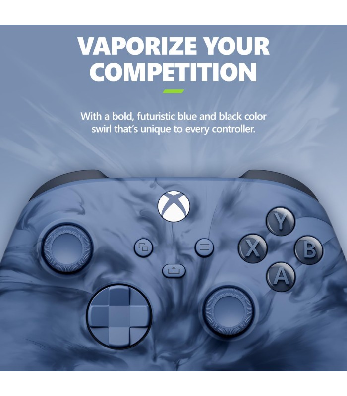 کنترلر ایکس باکس رنگ سرمه‌ای مشکی | Xbox Controller Stormcloud Vapor