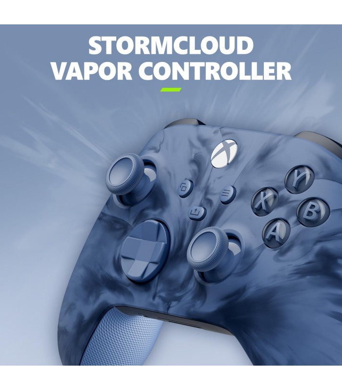 کنترلر ایکس باکس رنگ سرمه‌ای مشکی | Xbox Controller Stormcloud Vapor