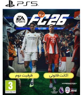 اکانت قانونی بازی EA Sports FC 26 برای PS5