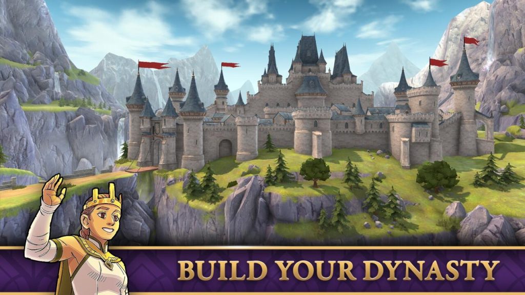 اسکرین‌ شات از بازی Elder Scrolls: Castles