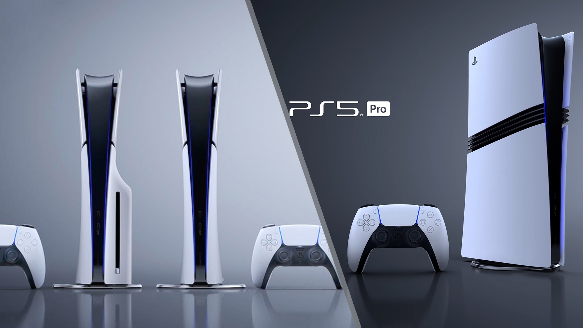 First Ps5 Design مقایسه PS5 Pro با PS5: مشخصات، طراحی، ابعاد و قابلیتها - مجله گیمآوران