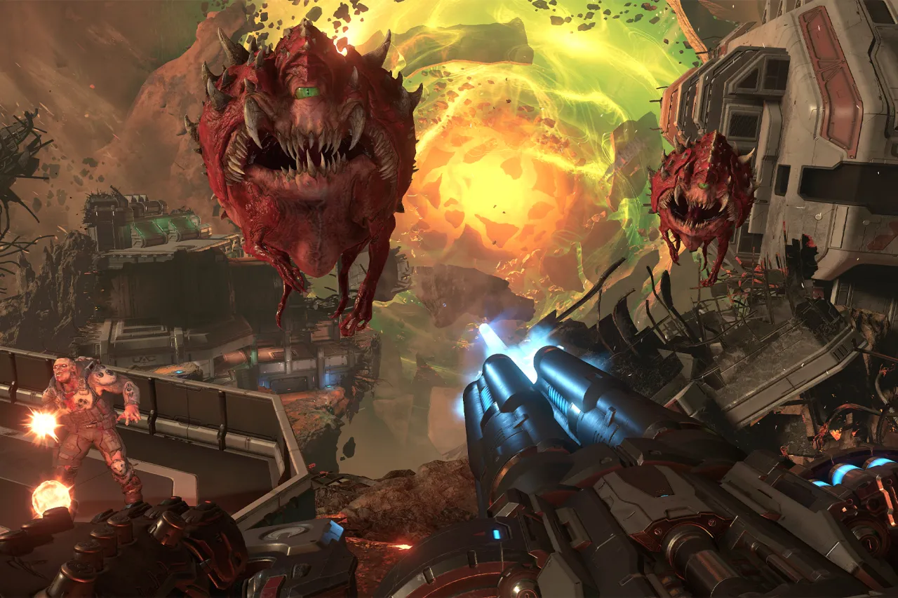 Doom Eternal 2020 رتبه ۴ بازی‌های Doom