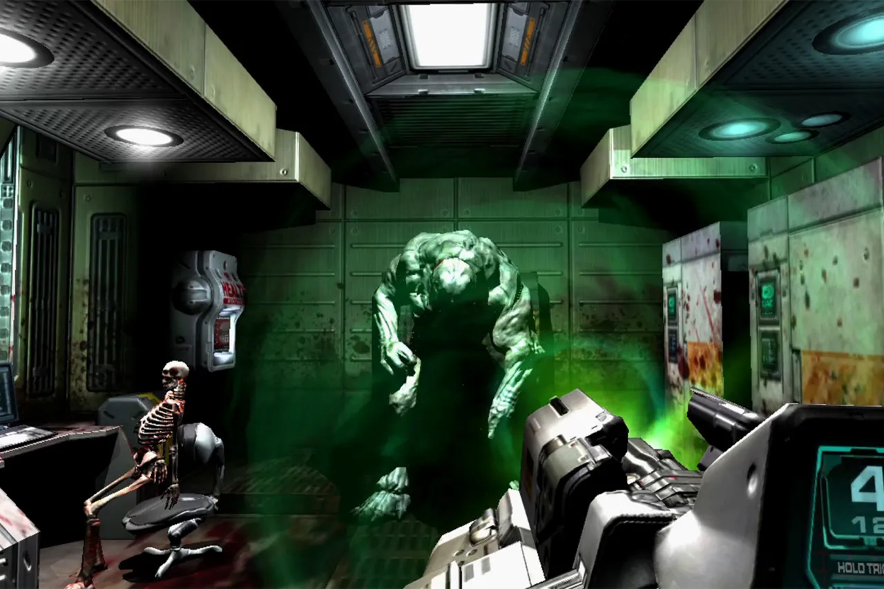 Doom 3 2004 رتبه ۸ بازی‌های Doom