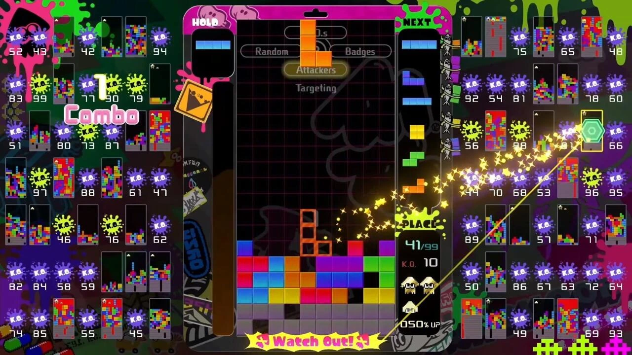 Tetris 99 - بتل رویال تتریس علیه ۹۸ نفر
