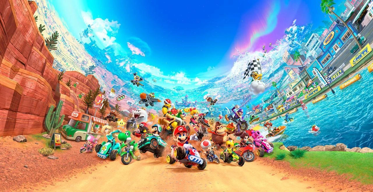 Mario Kart World از بازی‌های ژوئن