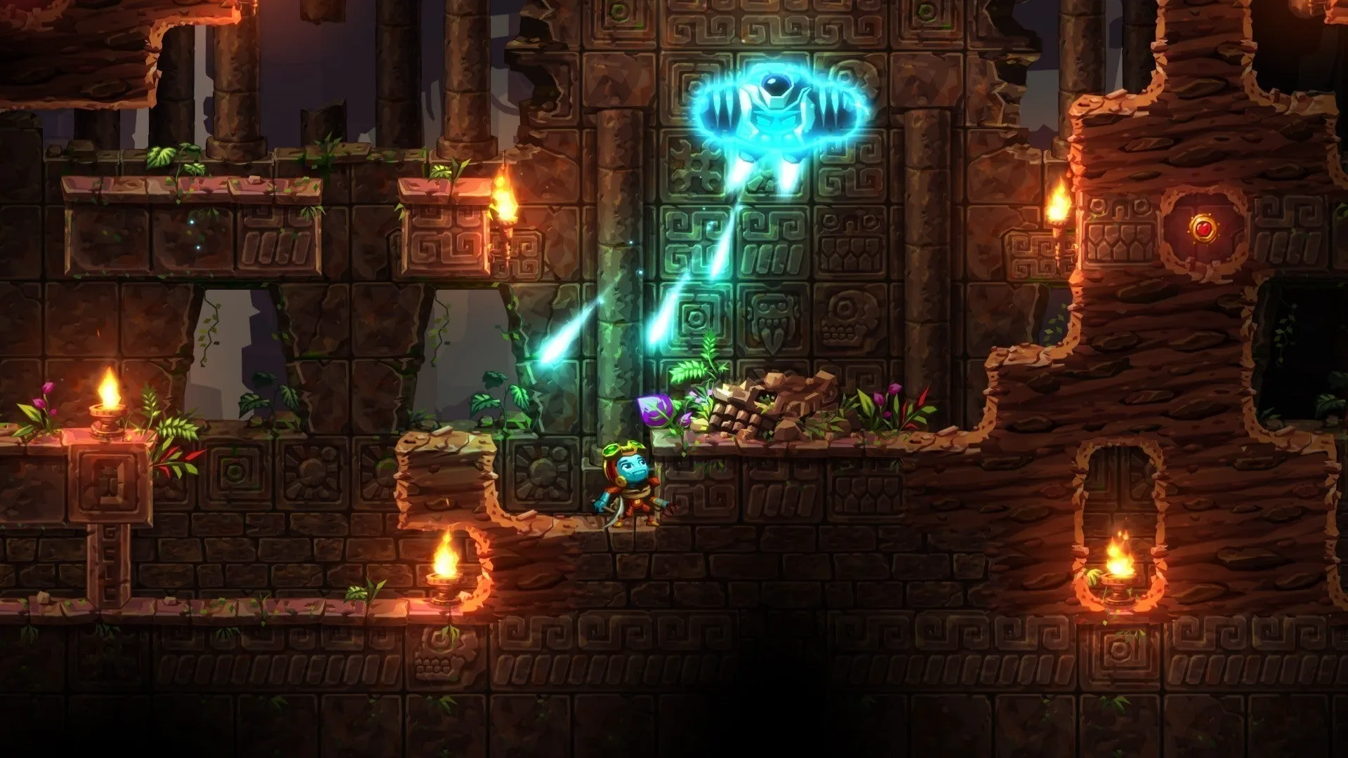 بازی Steamworld Dig 2 از بهترین بازی‌های مترویدوینیا
